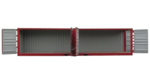 40ft High Cube Open Side Shipping Container