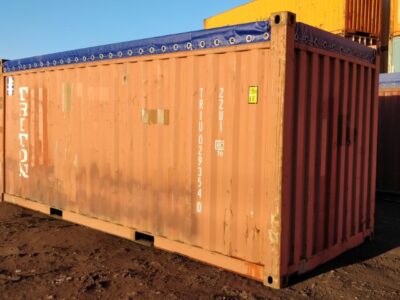20ft Open Top Soft Roof Shipping Container